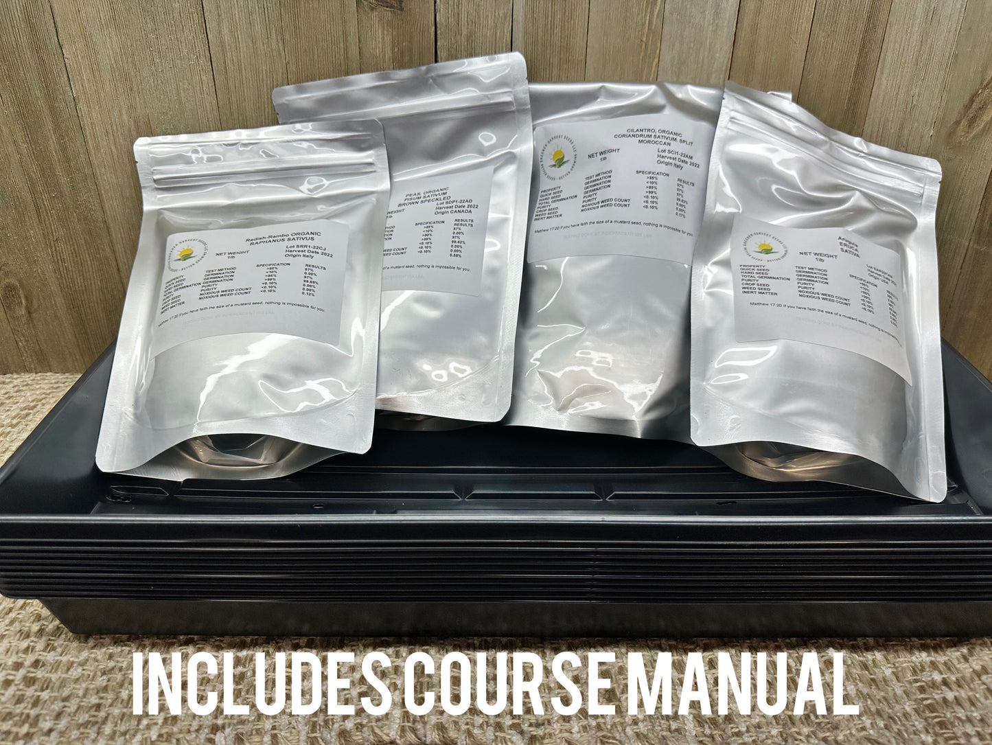 Chefs Kiss Kit - Hawaii Residents (propagation trays, seeds, manual)
